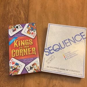 2 complete Games Sequence and Kings in the Corner lowest price